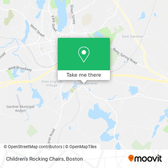 Children's Rocking Chairs map