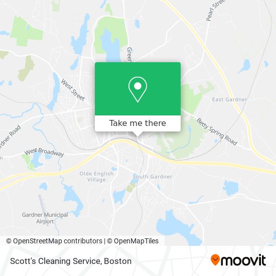 Mapa de Scott's Cleaning Service