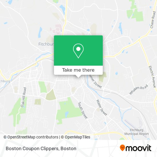 Mapa de Boston Coupon Clippers