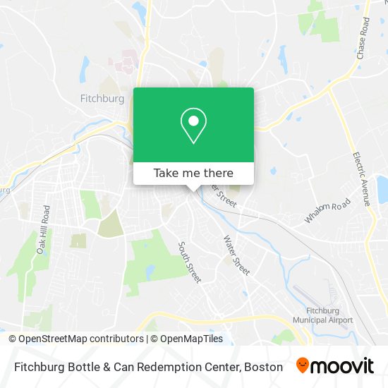 Fitchburg Bottle & Can Redemption Center map