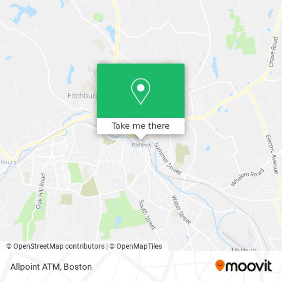 Allpoint ATM map