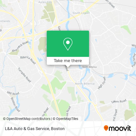 L&A Auto & Gas Service map