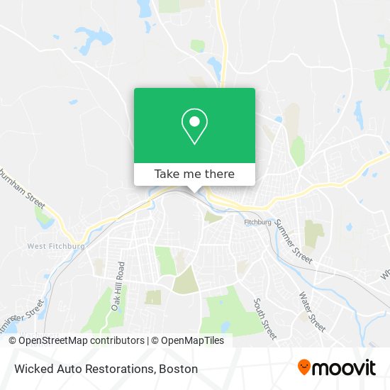 Wicked Auto Restorations map