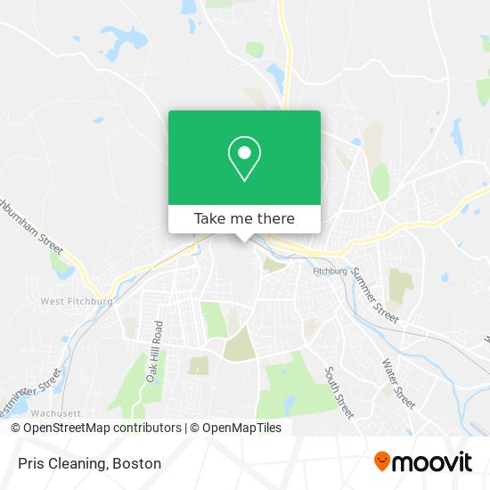 Pris Cleaning map