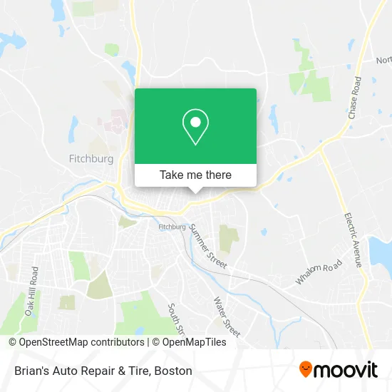 Brian's Auto Repair & Tire map