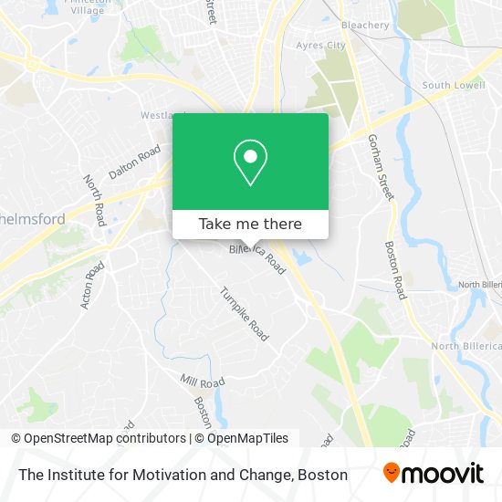 The Institute for Motivation and Change map