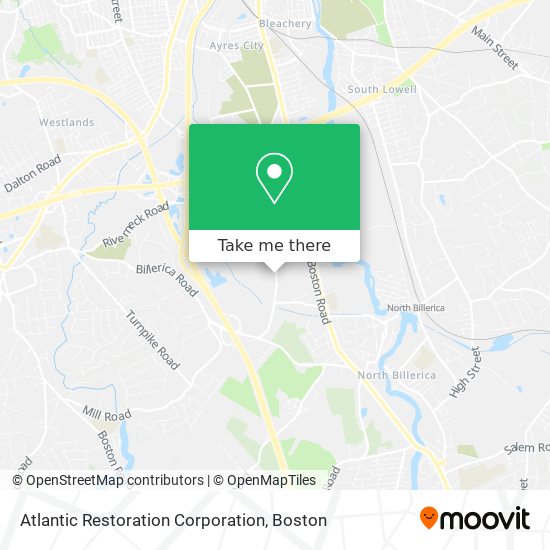 Atlantic Restoration Corporation map