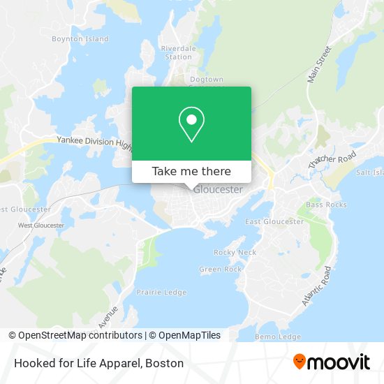 Hooked for Life Apparel map