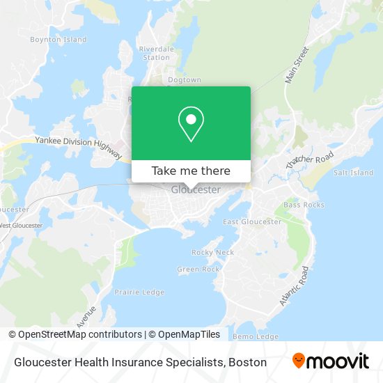 Gloucester Health Insurance Specialists map