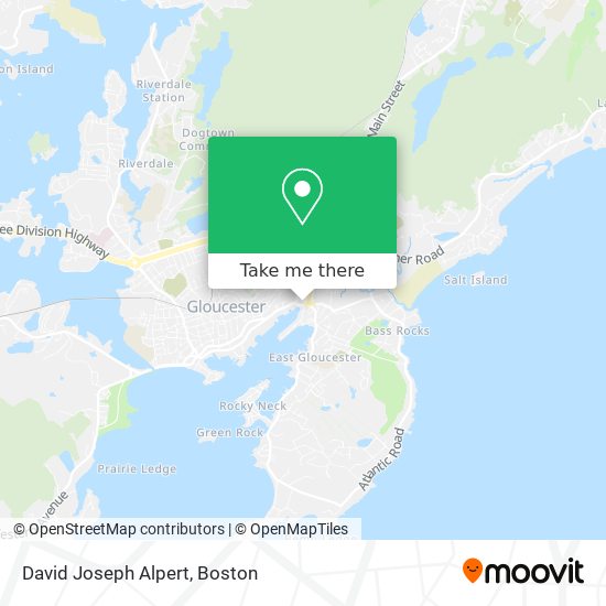Mapa de David Joseph Alpert