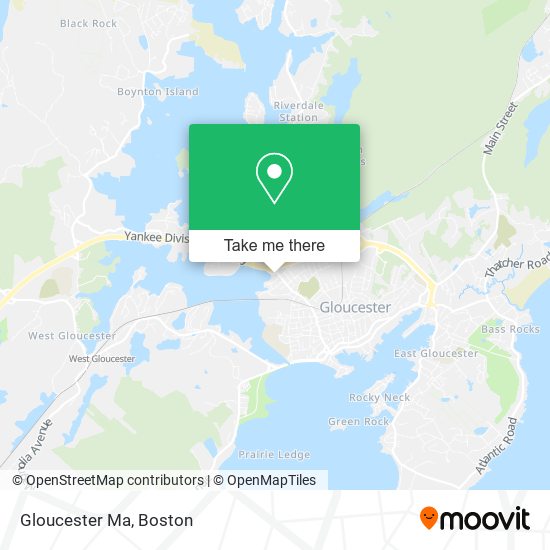 Gloucester Ma map