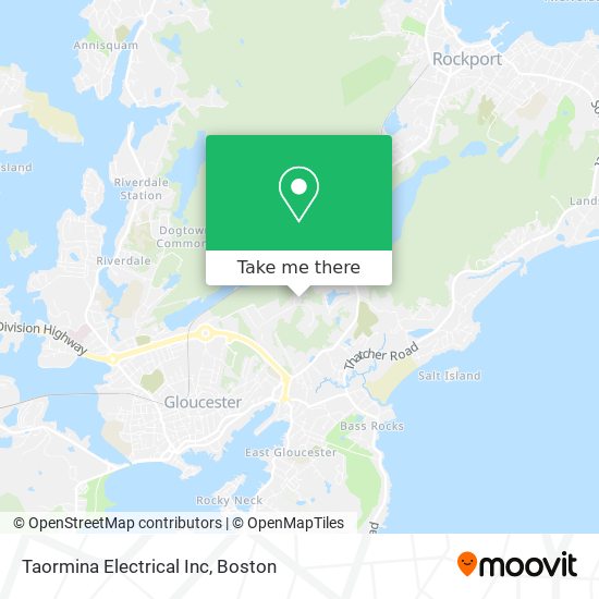 Mapa de Taormina Electrical Inc