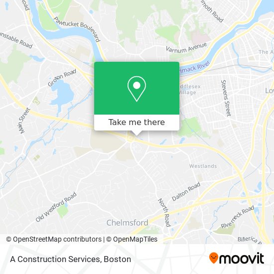 A Construction Services map