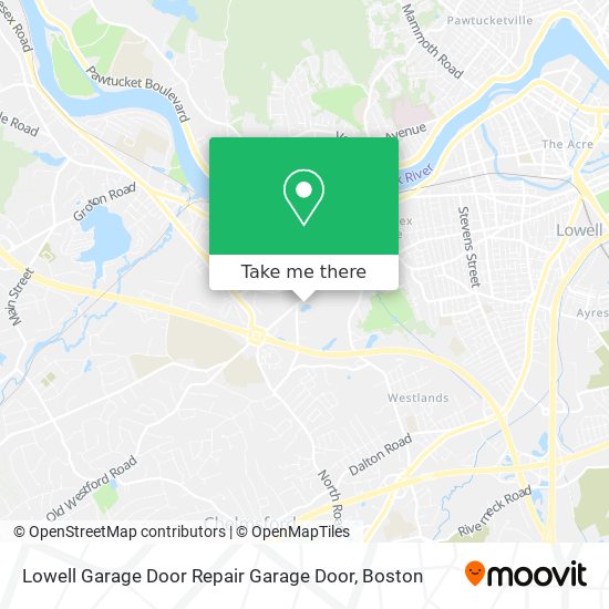 Lowell Garage Door Repair Garage Door map