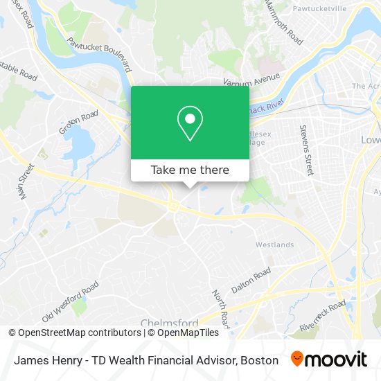 James Henry - TD Wealth Financial Advisor map