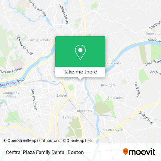 Mapa de Central Plaza Family Dental