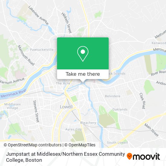 Jumpstart at Middlesex / Northern Essex Community College map