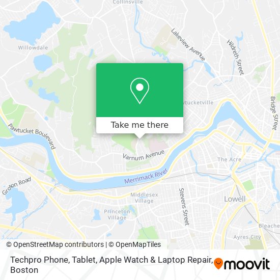 Mapa de Techpro Phone, Tablet, Apple Watch & Laptop Repair