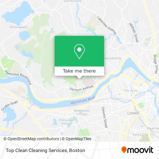 Mapa de Top Clean Cleaning Services