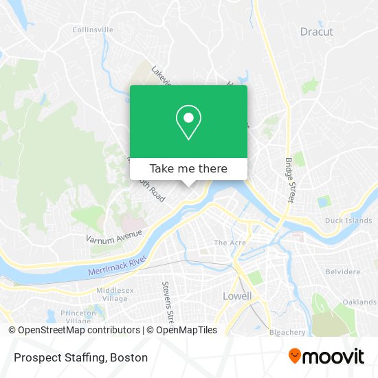 Prospect Staffing map