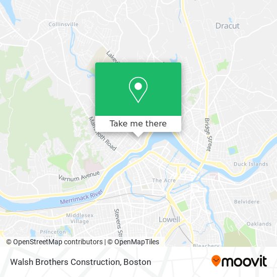 Mapa de Walsh Brothers Construction