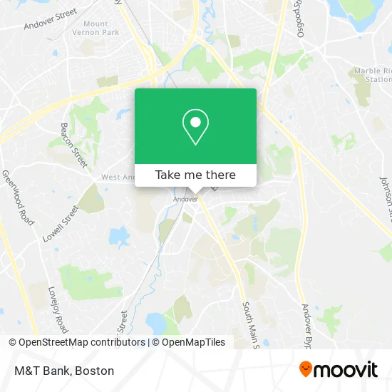 M&T Bank map