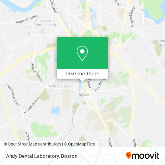 Andy Dental Laboratory map