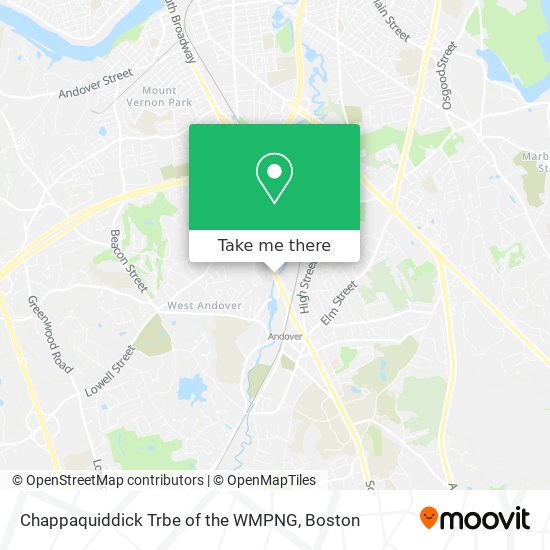 Chappaquiddick Trbe of the WMPNG map