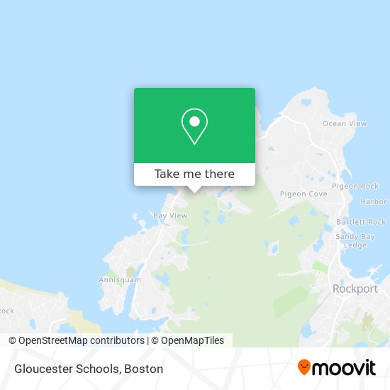 Mapa de Gloucester Schools