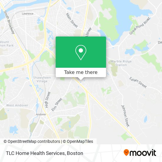 Mapa de TLC Home Health Services