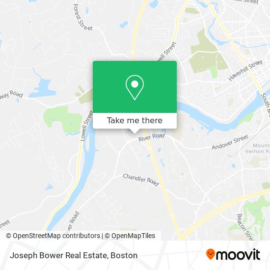 Joseph Bower Real Estate map