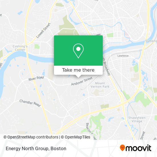 Mapa de Energy North Group