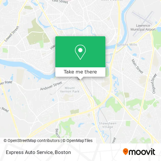 Express Auto Service map