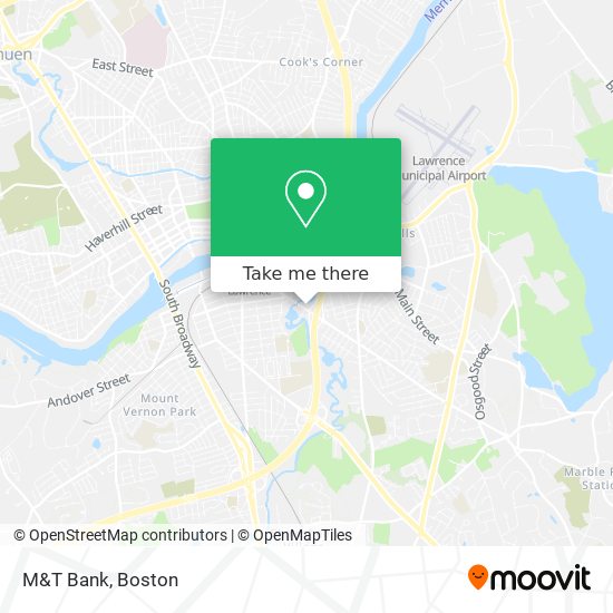 M&T Bank map