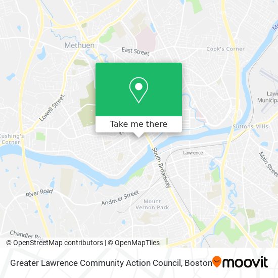 Mapa de Greater Lawrence Community Action Council