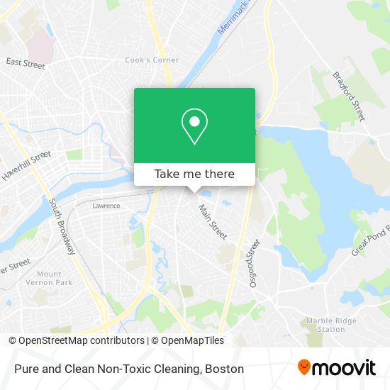 Mapa de Pure and Clean Non-Toxic Cleaning