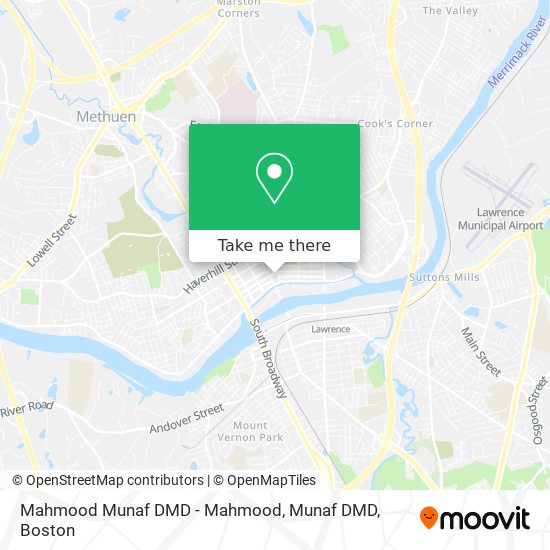 Mapa de Mahmood Munaf DMD - Mahmood, Munaf DMD