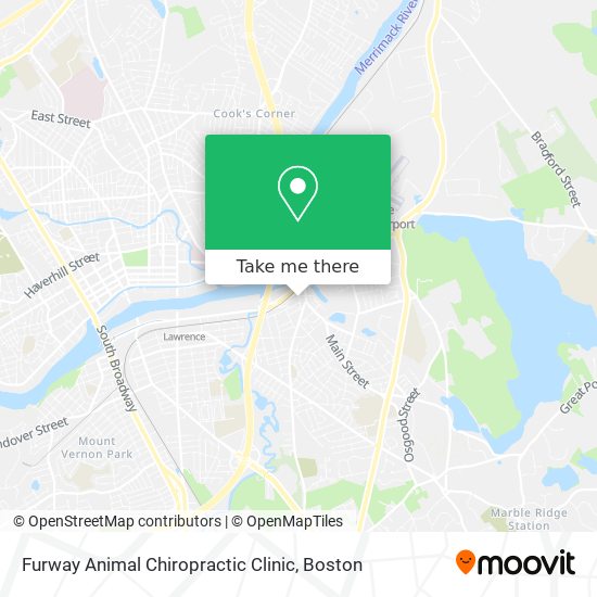 Furway Animal Chiropractic Clinic map