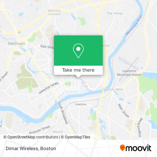 Dimar Wireless map