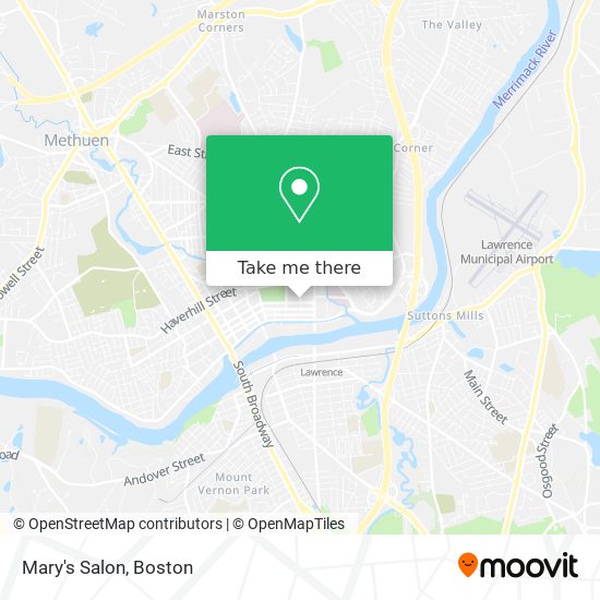 Mapa de Mary's Salon