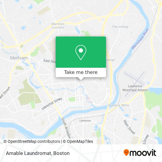 Amable Laundromat map