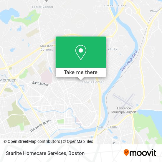 Starlite Homecare Services map