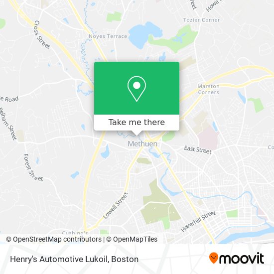 Mapa de Henry's Automotive Lukoil
