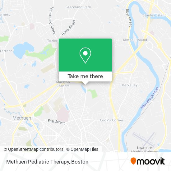 Mapa de Methuen Pediatric Therapy