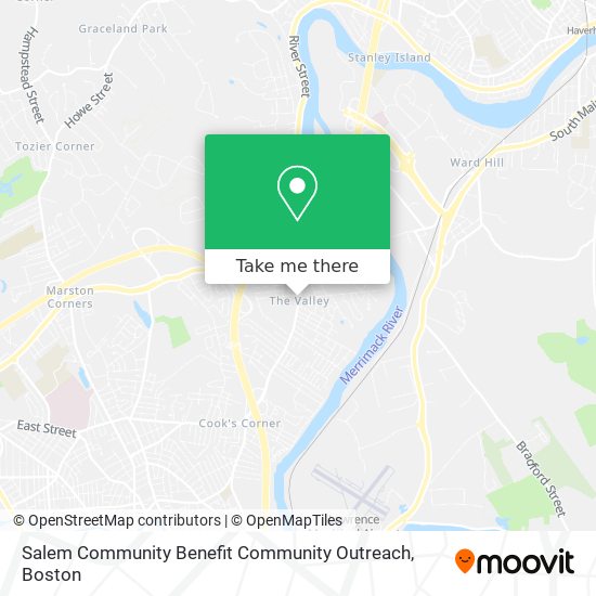 Mapa de Salem Community Benefit Community Outreach