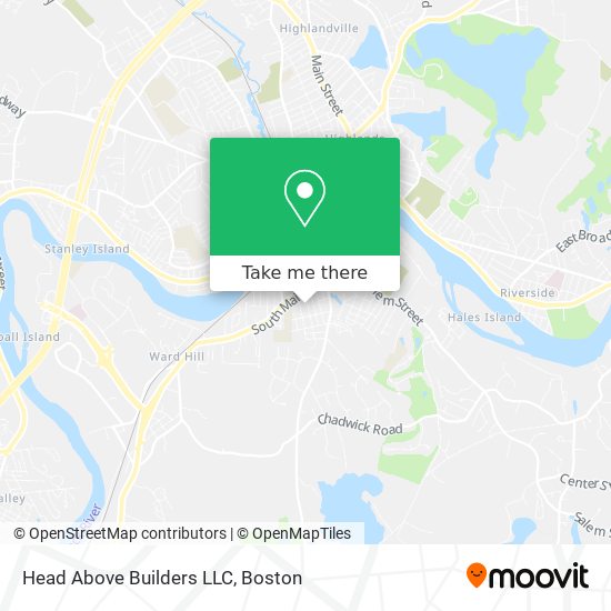 Head Above Builders LLC map