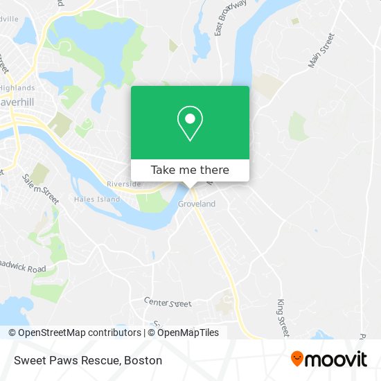 Sweet Paws Rescue map