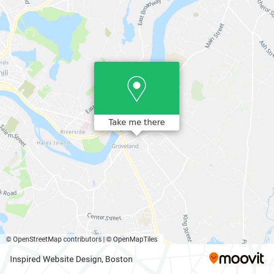 Inspired Website Design map