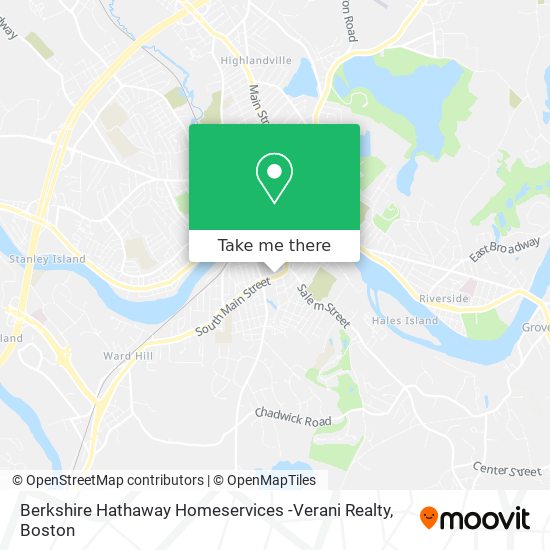 Berkshire Hathaway Homeservices -Verani Realty map