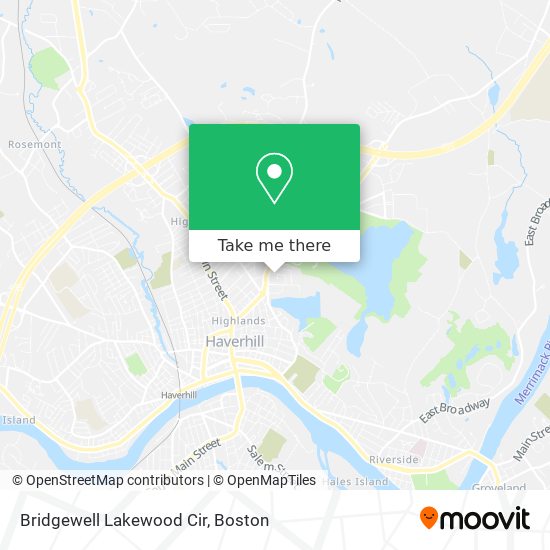 Bridgewell Lakewood Cir map